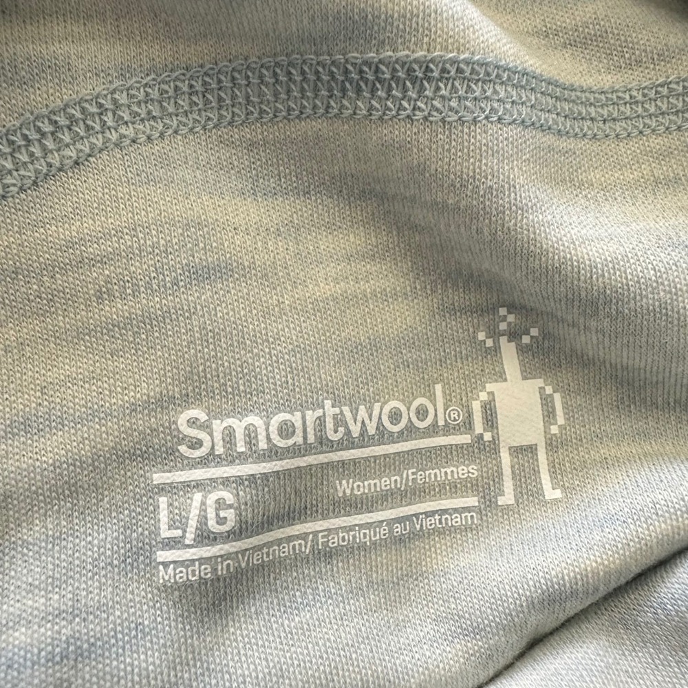 Smartwool Classic Thermal Merino Base Layer Bottom Winter Sky Heather L SW019242 - Picture 9 of 10